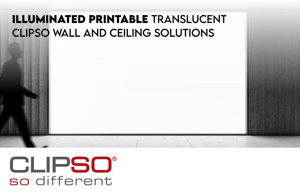 The Considered Advantage of Translucent Printable CLIPSO Wall and Ceiling Solutions