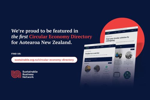 Proud to Be Featured in Aotearoa New Zealand’s First Circular Economy Directory