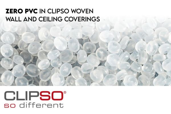 Why Zero PVC in CLIPSO Wall and Ceiling Coverings Sets it Apart from Others