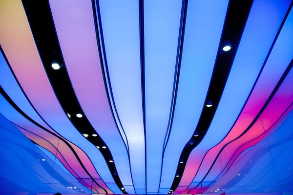 why settle for white when you can shape space with colour?