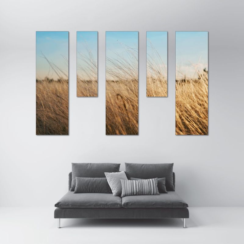 Vertical slimline edge-lit fabric lightbox for corridors and lobbies 